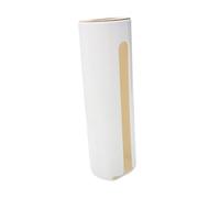 jojofuny Boîte de Rangement Mural pour Coton Démaquillant Étanche Accessoire Salle de Bain Pratique et Élégant Boîte de Rangement Maquillage Polyvalente pour Produits de Toilette Blanc