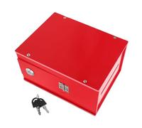 jojofuny Boîte de Vote Multifonction avec Serrure Rouge Urne à Suggestions et Collecte pour Élections Dons et Réclamations Montage Mural ou Pose Adaptée Bureau École Église