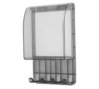jojofuny Boîte Dérivation Étanche avec Crochet Cache Prise Étanche pour Salle de Bain Protection Éclaboussures Transparent Rangement Pratique