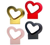 jojofuny Boîtes de Cœur pour Fleurs en Carton Résistant, 4 Pièces, Élégantes et Classiques, pour Bouquets de Roses et Chrysanthèmes la Maison ou Mariages