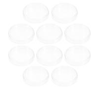 jojofuny Boîtes de Pétri en Verre Réutilisables et Ventilées 90mm avec Couvercles Paquet de 10 pour Expériences Scientifiques et Mycologiques Garçon et Filles