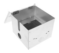 jojofuny Boîtier de avec Serrure en Acier Inoxydable pour Prise Extérieure Résistant et Antivol, pour Véhicule Électrique en Usage de Recharge