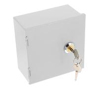 jojofuny Boîtier en Acier Inoxydable pour Prises Électriques, Boîte Étanche Verrouillage, Protection Antivol pour Usage Extérieur et Montage Encastré