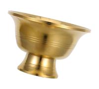 jojofuny Bol Laiton pour Offrande Décorative Bol Prière Multifonction Raffiné pour Méditation Yoga et Rituels Coupe Offrande Résistante et Élégante