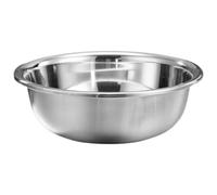 jojofuny Bol Mélangeur Acier Inoxydable 32 CM Grand Format Épais Résistant aux Chocs pour Pétrir la Pâte et Laver les Légumes Usage la Cuisine Domestique