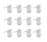jojofuny Boucles D'oreilles Plates et Présents en Alliage Argenté Lot de 20 Adaptées Bijoux D'oreilles Décoratifs pour Femme pour Employées