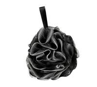jojofuny Boule de Bain Noire Grosse Taille en Filet Douce Exfoliante pour Salle de Bain Corde à Suspendre