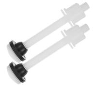 jojofuny Boulons de Réservoir de Toilette et Vis de Fixation, Lot de 2 en ABS, Kit de Remplacement pour Abattant Wc, Installation Facile pour Réservoir à Double Compartiment