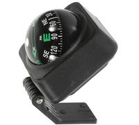jojofuny Boussole pour Tableau de Bord de Voiture Noire pour Navigation Précise Balle Compacte en ABS et Acrylique Lors D'activités Extérieures et Voyages Routiers