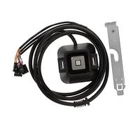 jojofuny Bouton Dalimentation Pc À Deux Ports USB Port Audio Externe pour Carte Mère Et Ordinateur De Bureau