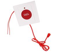 jojofuny Bouton d'Appel d'Urgence Mural pour Soignants et Personnes Âgées, Dispositif Câble de Traction, Alerte Immédiate, Adapté aux Résidences et Centres Médicaux