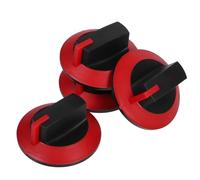 jojofuny Boutons de Commande Universels pour Cuisinière à Gaz, Lot de 4 Pièces en Plastique, Remplacement Fiable Compatible Cuisinière Domestique et Professionnelle, Accessoires