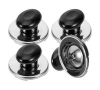 jojofuny Boutons de Couvercle Sifflet pour Bouilloire Lot de 4 en Acier Inoxydable Accessoires de Remplacement Universels pour Ustensiles Cuisine Compatibles Bouilloires à Thé et