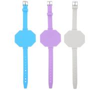 jojofuny Bracelets Mémo Effaçables en Silicone Réutilisables, Lot de 3 Pièces, Design à Claquer, pour Infirmières et Garçon et Filles, Accessoires Pratiques pour Liste de Tâches