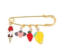 jojofuny Broche Alliage pour Femmes Épingle à Vêtements Cartoon pour Pulls et Robes Accessoire Pratique et Durable pour Occasions et Décontractées