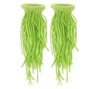 jojofuny Brosse à œufs pour Poissons 2 pièces en Corde de Coton Vert pour Aquarium - Accessoire Flottant de Collecte d'œufs et Protection des alevins adapté à l'élevage en bac à Poissons