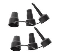jojofuny Buse De Pompe À Air 3 Tailles Adaptateur De Buse De Pompe À Air Électrique en Plastique Ensemble De 2 Buses De Gonflage
