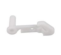 jojofuny Butée de Porte de Réfrigérateur de Remplacement en Plastique Blanc Résistant la Chaleur Facile à Installer pour Mini Frigo, Maintenance Domestique