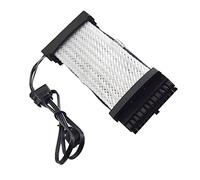 jojofuny Câble Extension ATX Broches RGB Câble Alimentation Synchronisé pour Carte Rallonge Pc avec Design Maille Tissée Flexible Et Durable