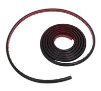 jojofuny Cache-câble Mural Auto-adhésif en PVC Noir 4 Mètres pour Organiser et Protéger Les Câbles, Résistant et Facile à Installer pour Bureau et Maison