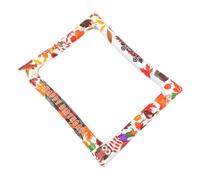 jojofuny Cadre Photo Gonflable en PVC 75X65 CM pour Photomaton Accessoires D’Automne et Fête Thanksgiving Photo Réutilisable Non Toxique pour Portraits et Décoration Festive