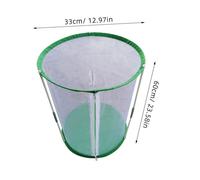 jojofuny Cage Observation Cylindrique Maille pour Lépidoptères Enclos Respirant et Léger avec Ouverture Spacieuse Protection Extérieure pour Habitat Insectes et Culture Educative