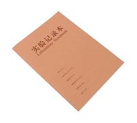jojofuny Cahier Laboratoire Chimie Kraft Papier Bloc Note Naturelle Carnet Recherche Scolaire Pad Enregistrement Expérience Cahier Compact Portable