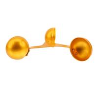 jojofuny Capteur anémomètre à 3 coupelles en alliage d'aluminium, coupelle jaune diamètre 200 mm, accessoire mesure vitesse du vent pour applications agricoles et météorologie professionnelle