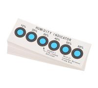 jojofuny Carte Indicatrice D'humidité à 6 Points Cobalt Bleu, 20 Pièces, Panneau de Contrôle D'humidité Portable pour Mesure Précise et Détection Rapide des Variations, pour Maison, Bureau