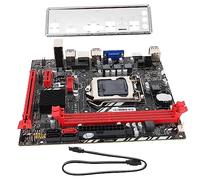 jojofuny Carte Mère Ordinateur pour Pc De Bureau avec Deux Emplacements Prise Charge Jusqu à Go De Mémoire Et Ports USB