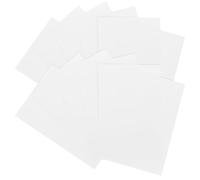 jojofuny Cartes Mémoire Vierges 10x15 Cm Papier Cartonné Blanc 50 Feuilles pour Cartes Postales Diy, Notes, Invitations et Créations Personnalisées Bureau Scolaire