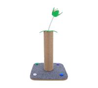 jojofuny Cat Post Grattoir Chat Griffoir Dangle pour Chat Cat Scratching Post Griffoirs en Sisal pour pour en Sisal Grattoir pour en Light Brown