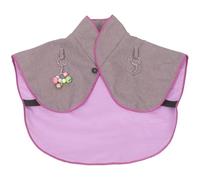 jojofuny Châle d'Épaule pour Perroquet en Coton et Lin Protection Anti-Griffures et Anti-Morsures Cape d'Entraînement Multifonctionnelle Violette Absorbant Les Déjections pour Dressage