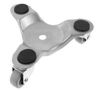 jojofuny Chariot à Roulettes pour Déplacer Meubles en Acier Carbone 3 Roues, Outil de Déménagement Professionnel pour Usage Domestique, Économise Temps et Efforts