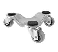 jojofuny Chariot de Déménagement à Roulettes en Acier Carbone 3 Roues pour Déplacer Meubles et Tables, Outil Professionnel pour Usage Domestique et Pratique