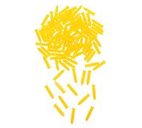 jojofuny Chevilles à Vis En Plastique M8 x 35 Mm Pour Cloisons Sèches, Ancrages Muraux Solide, Fixation Sécurisée Pour Plaques De Plâtre Et Béton, Lot De 100 Pièces, Usage Professionnel Et Domestique