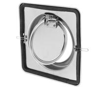 jojofuny Clapet Anti-retour Pour Hotte Aspirante Clapet Anti-retour Silencieux Dispositif Anti-retour Pour Extracteur Air Portable