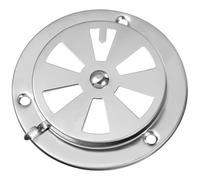 jojofuny Clapet D'aération Réglable pour Conduit Sèche-linge et Four, Thermostat D'évacuation Levier Silencieux, Ventilation Pratique pour Contrôle Airflow, Pièce Solide pour Cvc