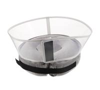 jojofuny Collerette Gonflable PVC pour Chiens et Chats Collerette Protectrice Ajustable Léchage Col Forme de Donut Léger et Facile à Nettoyer pour Convalescence Postopératoire