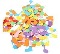 jojofuny Confettis en Papier de Notes de Musique Multicolores, 200 Pièces, Décoration pour Fête Musicale, Mariage, Anniversaire et Table Musicale, Chutes de Papier Couleur Aléatoire