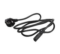 jojofuny Cordon d'alimentation EU 3 Broches Pur Cuivre Certifié Ce Câble Électrique 1 Mètre PVC Résistant Haute Température pour Cuiseur à Riz, Ordinateur Portable et Appareils