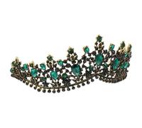 jojofuny Couronne de Mariage Accessoire Unique Vintage Délicate Cristaux en Alliage pour Mariée pour Engagements et Fêtes à Thème
