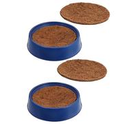 jojofuny Coussin de Nidification Extérieur Résistant à l'usure pour Pigeons en Plastique, 1 Set Pratique Offrant Espace de Jeu Sommeil pour Élevage en Jardin