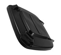 jojofuny Couvercle de Poubelle Extérieur 50 L en Plastique Noir Étanche Anti-Odeurs Résistant aux Intempéries Remplacement pour Conteneur de Recyclage Usage Domestique et Professionnel