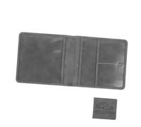 jojofuny Couverture de permis de Conduire Cas Titulaire de l'assurance et de l'immatriculation Porte-Cartes de Visite Bourse de Cartes de crédit Portefeuille de Cartes de Voiture PU Grey