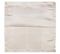 jojofuny Couverture Ignifuge en Fibre de Verre 50X50 CM Tapis de Cheminée Résistant au Feu pour Camping et Barbecue Protection Thermique Isolante pour Sol Extérieur Accessoire de