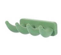 jojofuny Crochet Mural Adhésif sans Perçage en Silicone Alimentaire, Petit Crochet Autocollant Banane Vert Avocat, Résistant à L’humidité, Cuisine, Salle de Bain et Rangement Clés