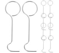 jojofuny Crochets en Acier Inoxydable Résistants Corrosion Lot de 25 pour Levage et Retrait de Bonde de Sol, Résistants la Corrosion, pour Usage Domestique