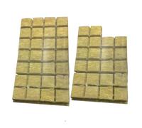 jojofuny Cubes de Culture Hydroponique sans Terre pour Semis et Bouturage, 100 Pastilles 25x25x40 Mm, Substrat Léger et Aéré, Jardin Intérieur et Potager, Milieu de Culture Hydroponique