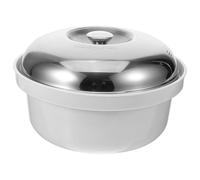 jojofuny Cuiseur Vapeur Cuisine Saine pour Micro-ondes en Plastique Argenté, Ustensile Polyvalent et Sécurisé pour Cuisson de Dumplings et Buns